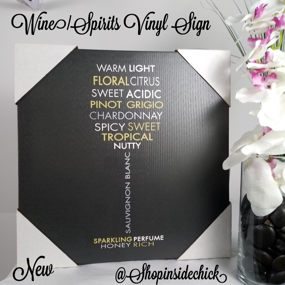 Wine Canvas Art NEW Vinyl Wall Hanging Picture Word Shaped Wine Glass Print - Picture 2 of 13